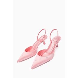 Alexander Wang Delphine 65 Slingback Mule Prism Pink Size 9